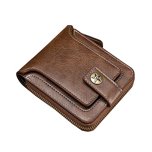 Momolaa Geldbörse Herren Klein Portemonnaie für Männer Karten Portemonnaie Herrenbörse Smart Wallet Geldbeutel Männer Herrengeldbeutel Brieftasche Wallet Portmonee Portmonaise Geldtasche RFID Schutz von Momolaa