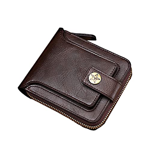 Momolaa Geldbörse Herren Klein Portemonnaie für Männer Karten Portemonnaie Herrenbörse Smart Wallet Geldbeutel Männer Herrengeldbeutel Brieftasche Wallet Portmonee Portmonaise Geldtasche RFID Schutz von Momolaa