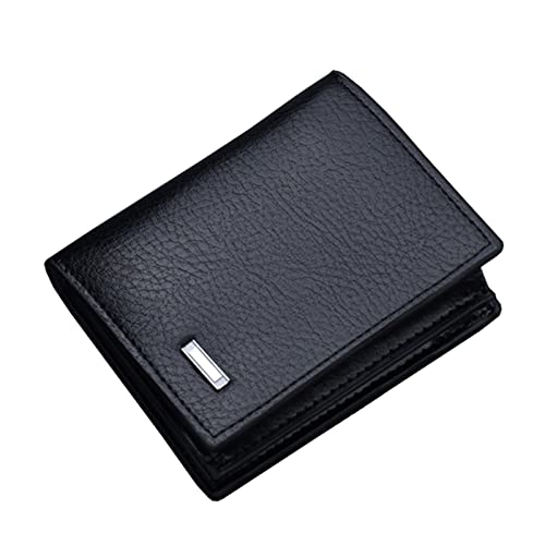 Momolaa Geldbörse Herren Klein Portmonaise Geldtasche RFID Schutz Portemonnaie für Männer Geldbeutel Männer Herrengeldbeutel Brieftasche Wallet Portmonee Karten Portemonnaie Herrenbörse Smart Wallet von Momolaa