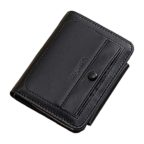 Momolaa Herren Geldbörse Portemonnaie für Männer Karten Portemonnaie Herrenbörse Smart Wallet Portmonaise Geldtasche RFID Schutz Geldbeutel Männer Herrengeldbeutel Brieftasche Wallet Portmonee von Momolaa