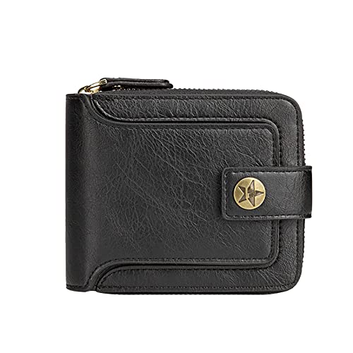 Momolaa Portmonee Herren Portemonnaie für Männer Geldbeutel Männer Herrengeldbeutel Brieftasche Wallet Portmonee Portmonaise Geldtasche RFID Schutz Karten Portemonnaie Herrenbörse Smart Wallet von Momolaa