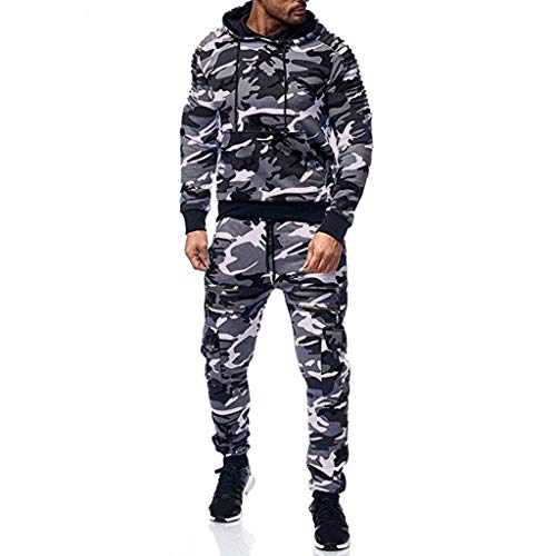 Momoxi Herren Jogginganzug Übergrößen Herren Cotton Relax Trainingsanzug Freizeitanzug Set Herbst Sportbekleidungsset regenjacke lederjacke damenmode leggings bekleidung mantel bunt 3XL von Momoxi