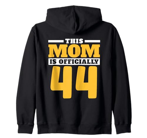 Diese Mutter ist offiziell 44 Party Mama Mutter Geburtstag Mama Kapuzenjacke Diese Mutter ist offiziell 44 Party Mama Mutter Geburtstag Mama Kapuzenjacke von Moms Mommy Birthdays Mother's Day Forty-Four 44Th