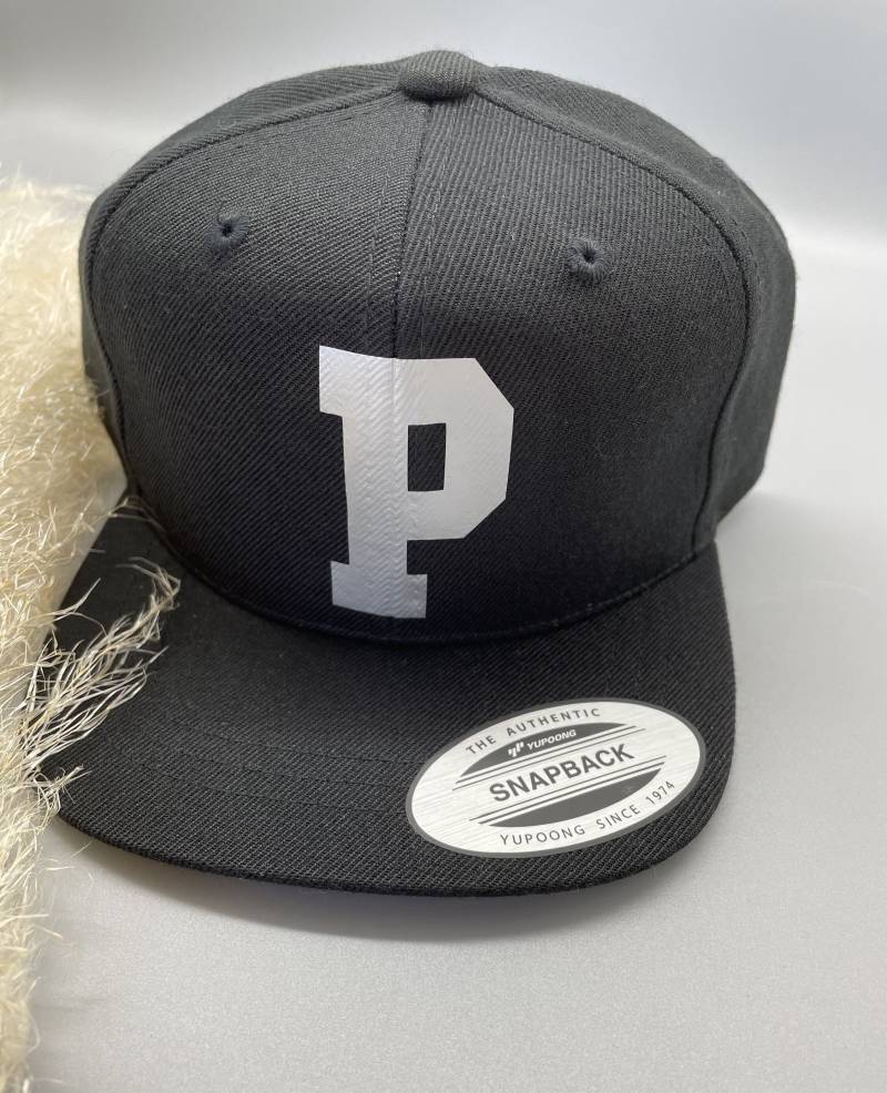 Kappe Personalisiert I Erwachsener Snapback Dad Mom Initial von MomsCrew