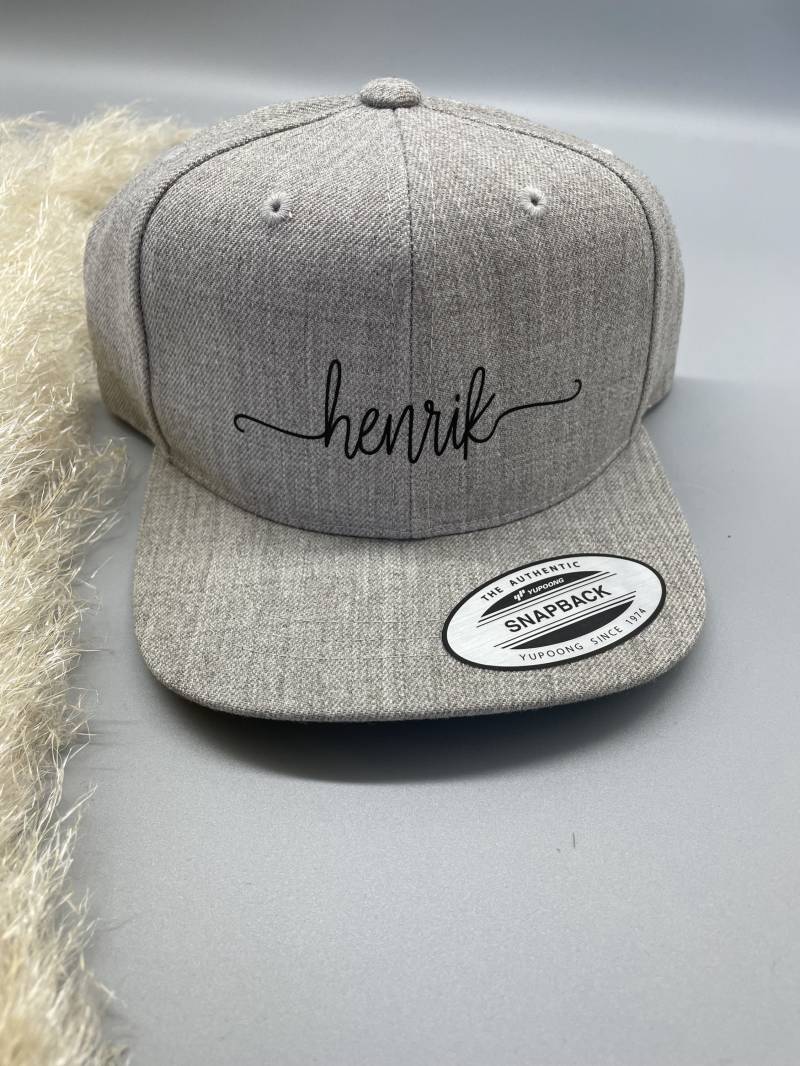 Kinderkappe Personalisiert I Kappe Kind Snapback Mit Name Personalisierte von MomsCrew
