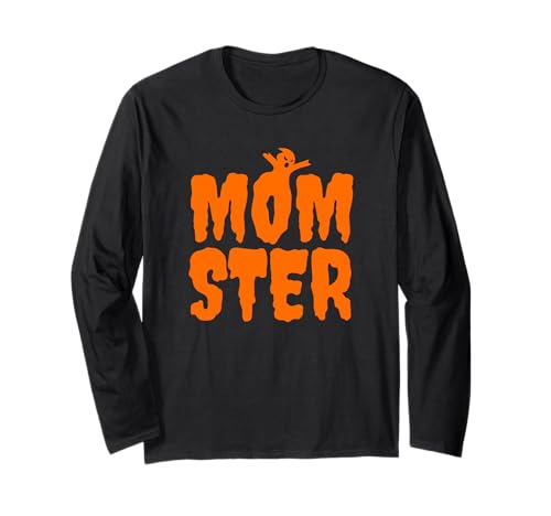 Momster Shirt für Damen Langarmshirt von Momster Halloween