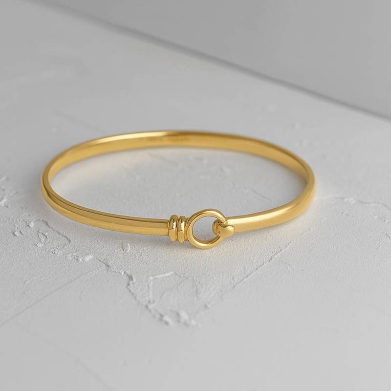 18K Gold Vermeil Armreif Armband Personalisierte Für Exam Pass 21 von MonBijouxUK