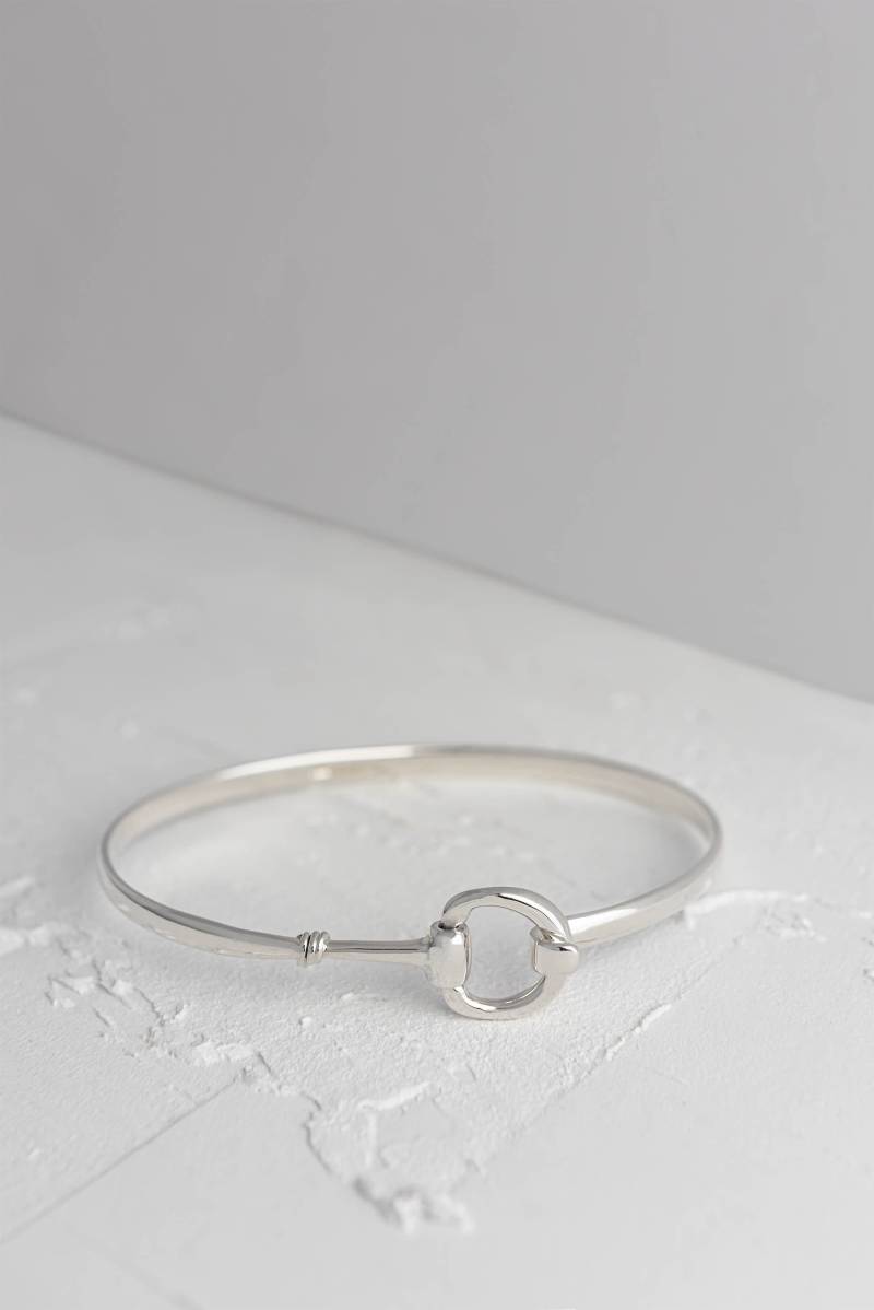 Silber Horsebit Armreif Reiter Geschenk Pferde Liebhaber Geschenkidee Snafflebit Horsey Schmuck Für Liebende Mama von MonBijouxUK