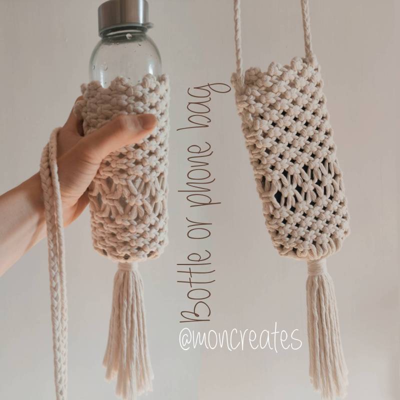 Handytasche - Flaschentasche /Makramee Handytasche - Flaschentasche /Makramee von MonCreates