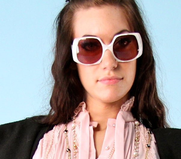 Vintage Sonnenbrille Oversized Designer L. Evrard Frankreich Eyewear Sunnies Pearl White Vintage Sonnenbrille Oversized Designer L. Evrard Frankreich Eyewear Sunnies Pearl White von MonDesirVintage