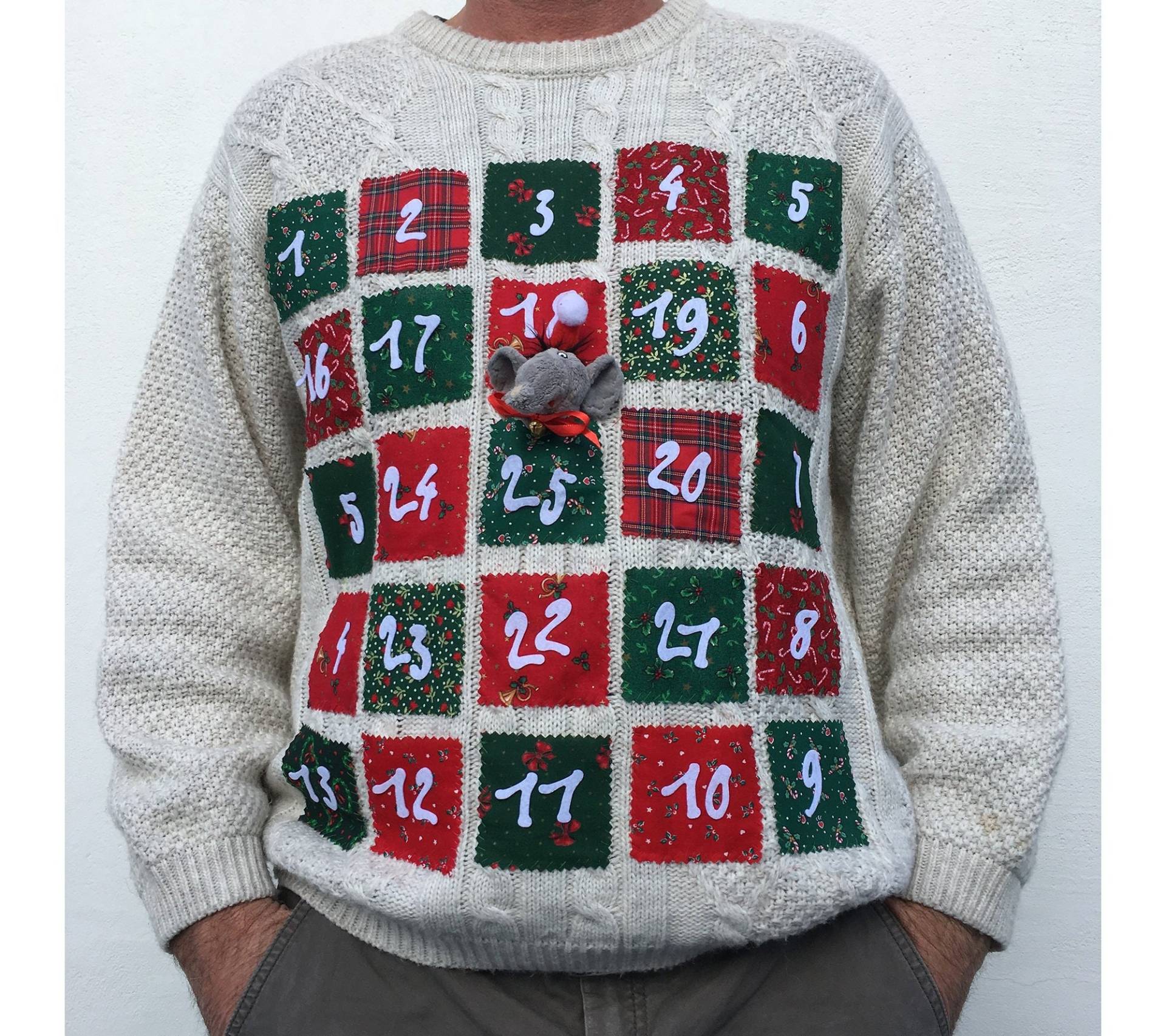 Max - Herren T Xl Hässlicher Weihnachtspullover Einzelstück Max - Herren T Xl Hässlicher Weihnachtspullover Einzelstück von MonPullMoche