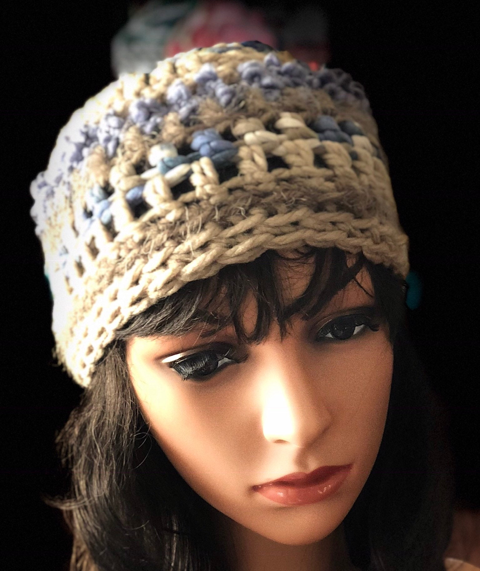 Mehrfarbige Damenmütze von MonaMiaDesign