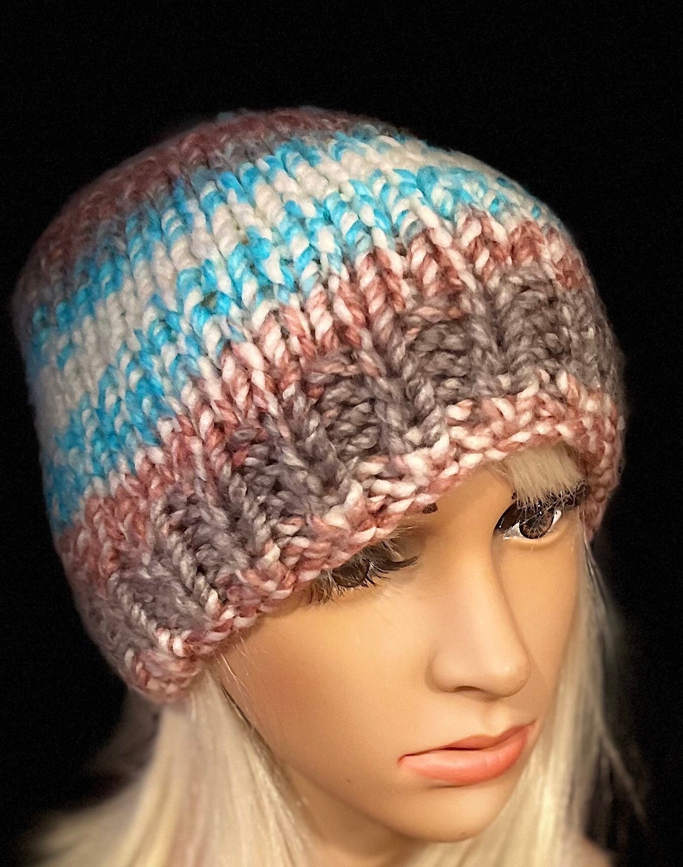 Unisex Mehrfarbige Beanie von MonaMiaDesign
