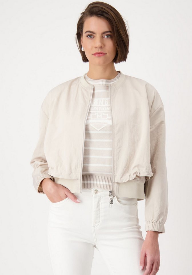 Monari Blouson mit Zwei-Wege-Reißverschluss von Monari