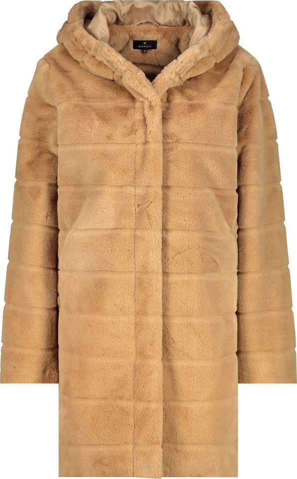 Monari Blusenblazer Mantel cognac von Monari