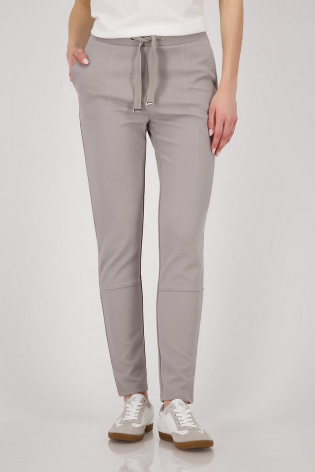 Monari Jogger Pants Hose Basic Rippe Mit schmaler Beinform Monari Jogger Pants Hose Basic Rippe Mit schmaler Beinform von Monari
