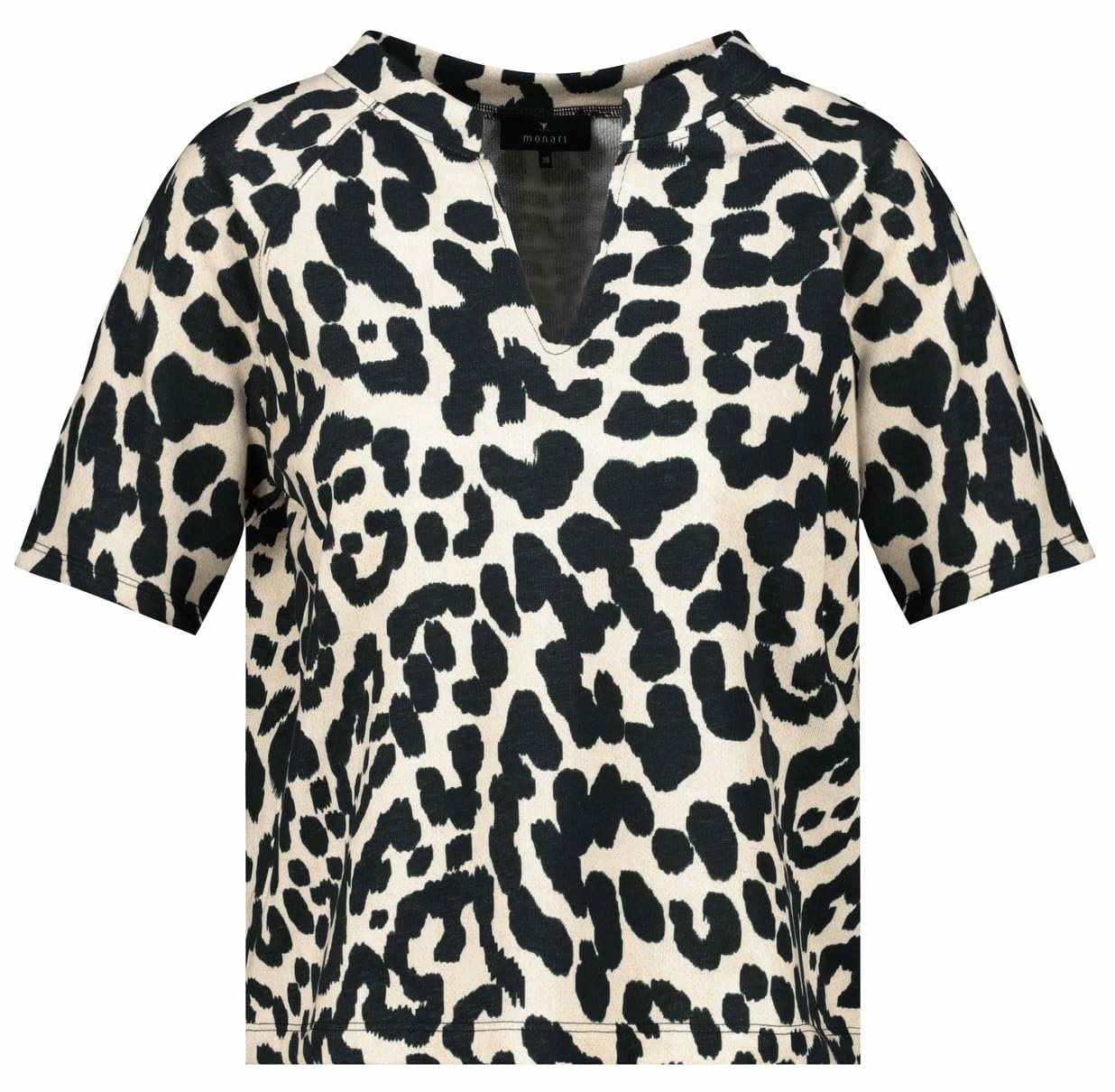 Monari Kurzarmbluse Kurzarmbluse für Damen (1-tlg) von Monari