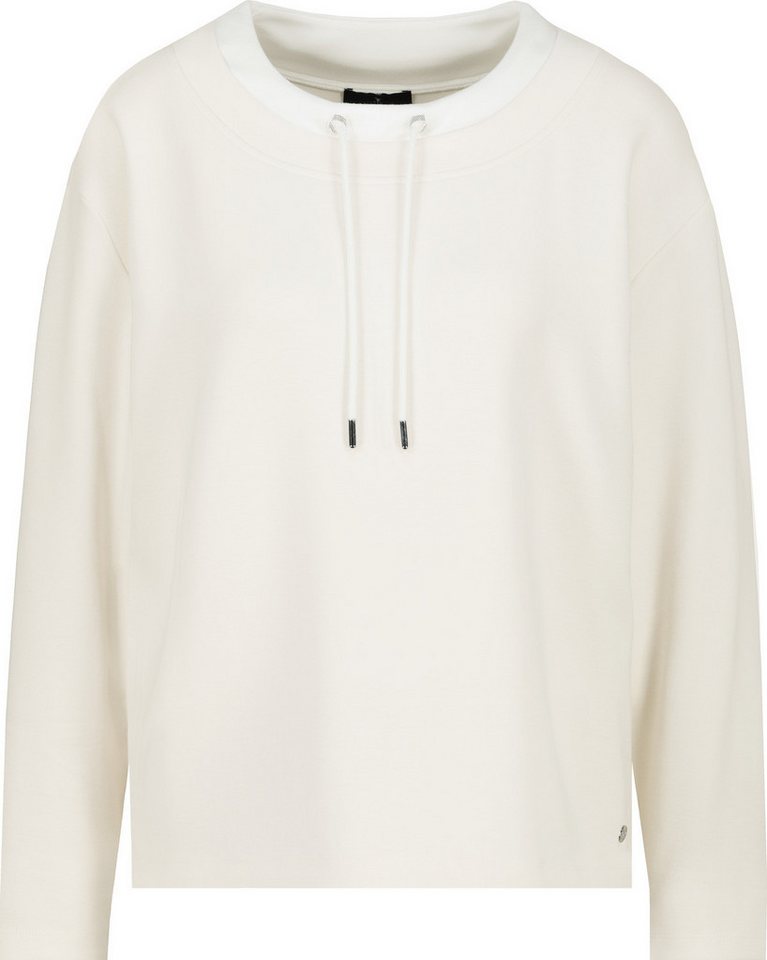 Monari Kurzarmhemd Pullover mit Schmuckdetail von Monari