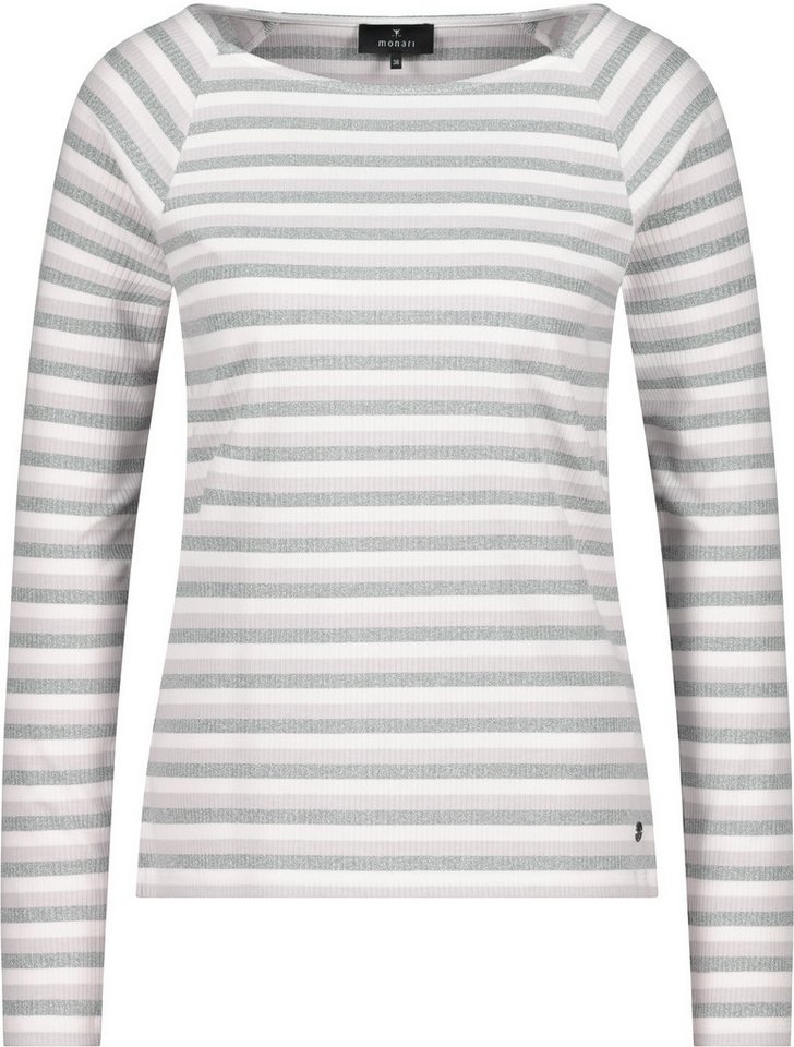 Monari Kurzarmhemd T-Shirt mit Ringel - Regular Fit Monari Kurzarmhemd T-Shirt mit Ringel - Regular Fit von Monari