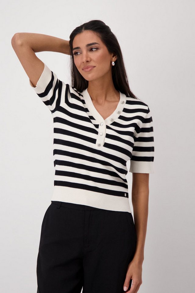 Monari Kurzarmpullover von Monari