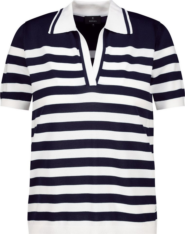 Monari Poloshirt Monari Damen Gestreiftes Poloshirt Côte d'Azur von Monari