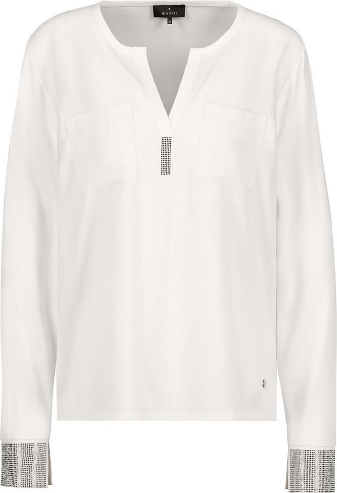 Monari Rundhalspullover Bluse von Monari