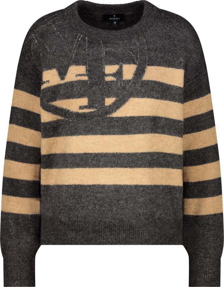 Monari Rundhalspullover Pullover von Monari