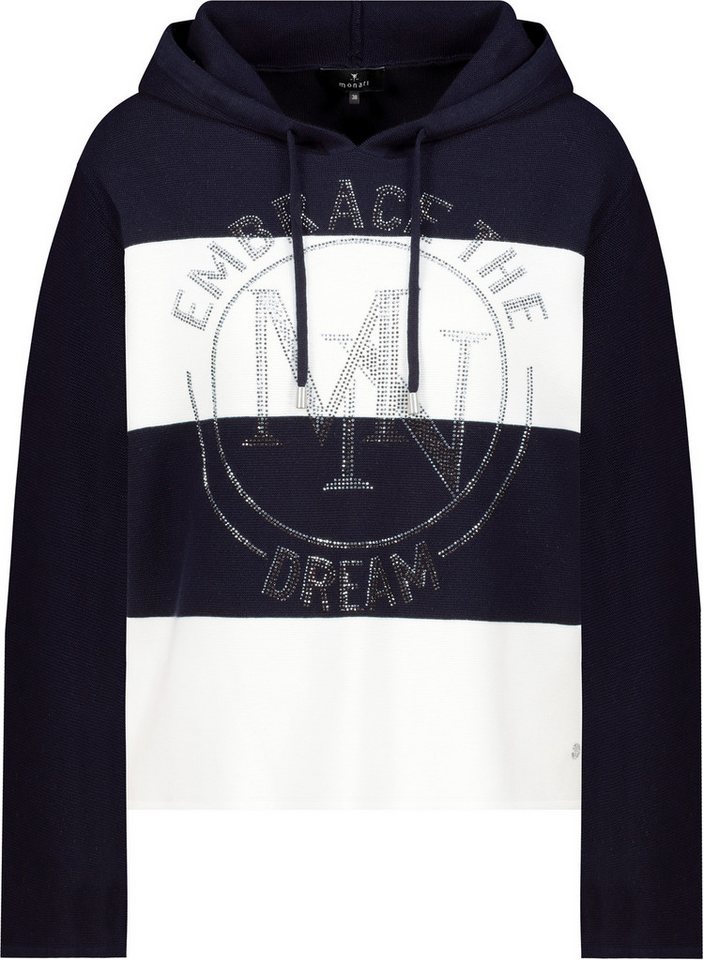 Monari Rundhalspullover Pullover von Monari