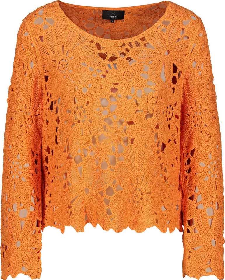 Monari Rundhalspullover Pullover von Monari