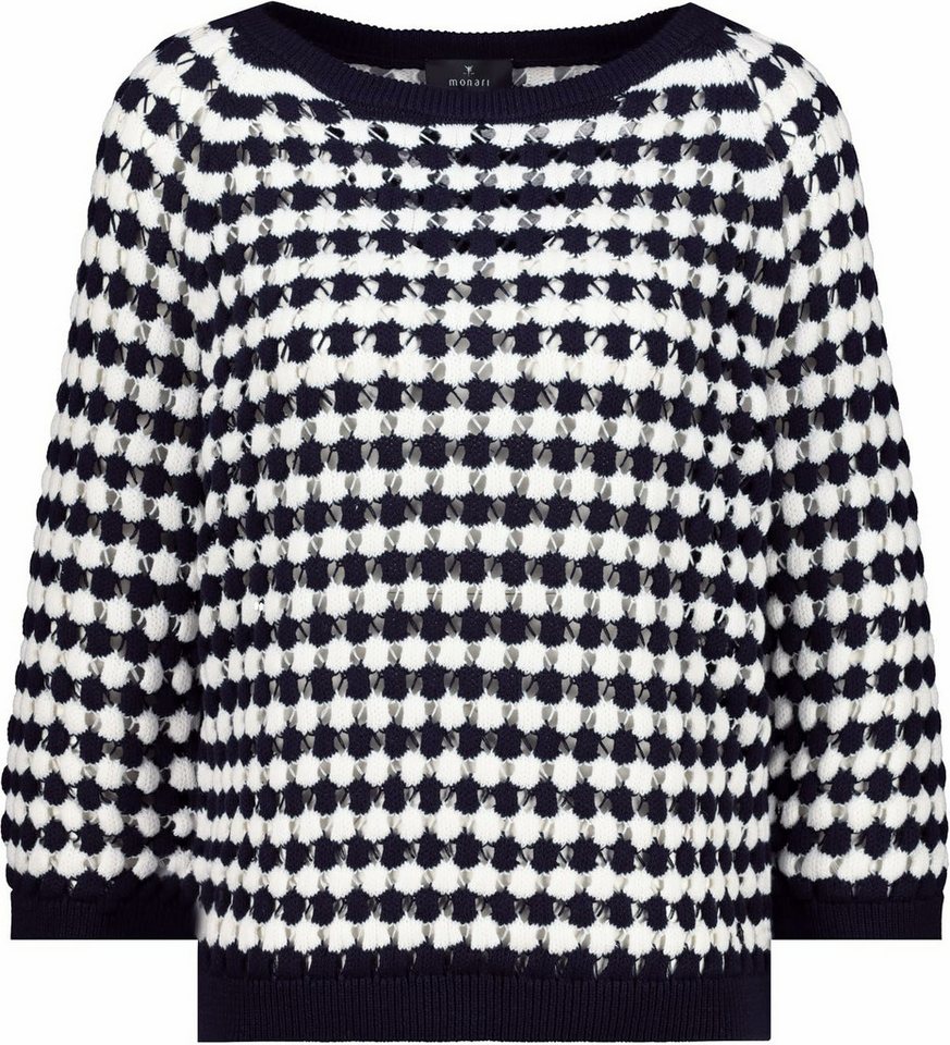 Monari Rundhalspullover Pullover für Damen (1-tlg) von Monari