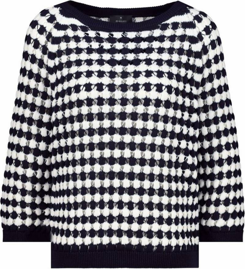 Monari Rundhalspullover Pullover für Damen (1-tlg) von Monari