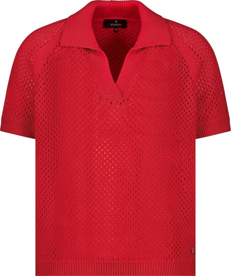 Monari Rundhalspullover Ein Poloshirt, das Komfort und zeitlose Eleganz perfekt vereint Monari Rundhalspullover Ein Poloshirt, das Komfort und zeitlose Eleganz perfekt vereint von Monari