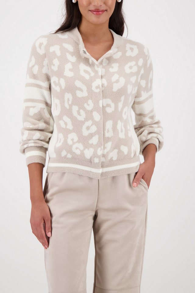 Monari Strickjacke Jacke Strickjacke Leo Regular fit mit Rundhalsausschnitt von Monari