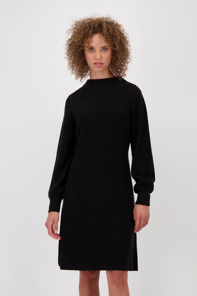 Monari Strickkleid Kleid Strick Lurex 92cm Mit Rundhalsausschnitt von Monari