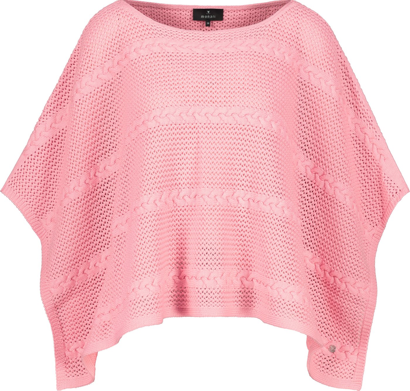 Monari Strickponcho 408447 pink smoothie von Monari