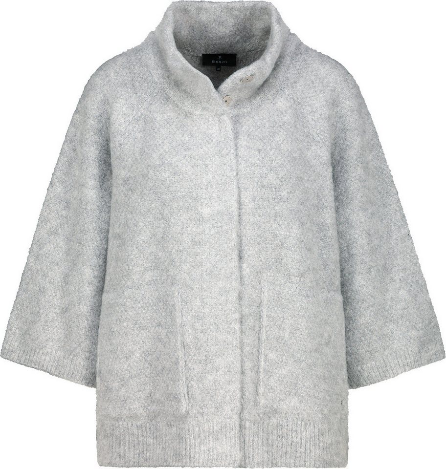 Monari Strickpullover Strickcape mit Taschen - Oversized von Monari
