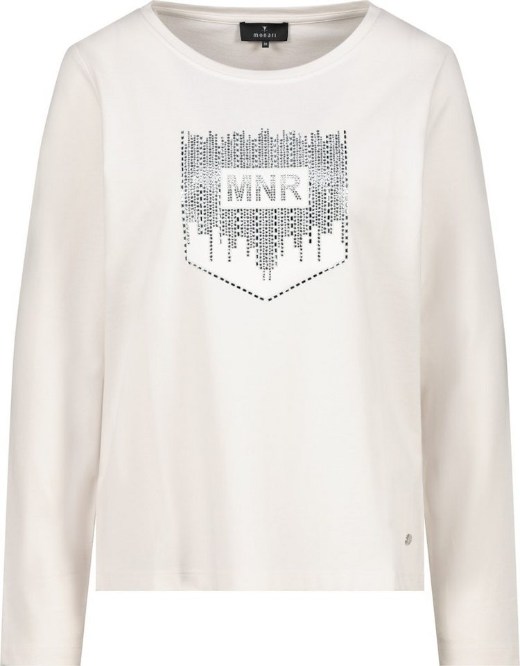 Monari T-Shirt 809306 Strassdetails für glamourösen Look von Monari