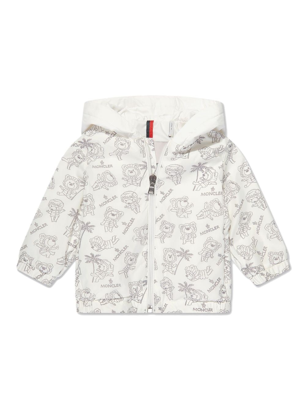 Moncler Enfant Fynn Kapuzenjacke - Weiß von Moncler Enfant