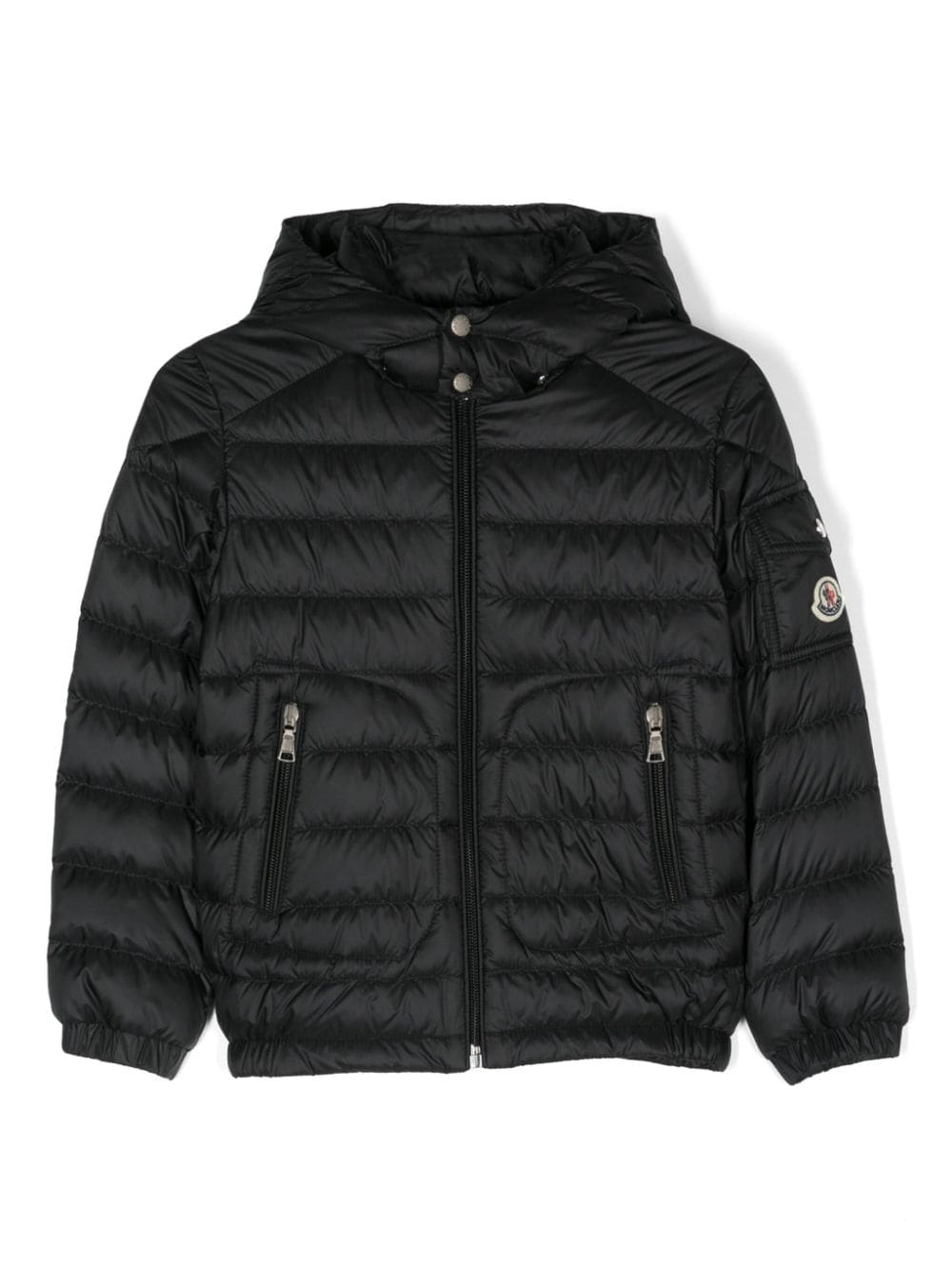 Moncler Enfant Gefütterte Lauros Kapuzenjacke - Schwarz von Moncler Enfant