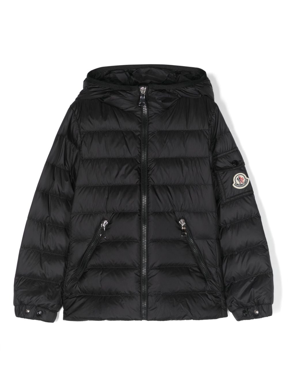 Moncler Enfant Gles Daunenjacke mit Kapuze - Schwarz von Moncler Enfant