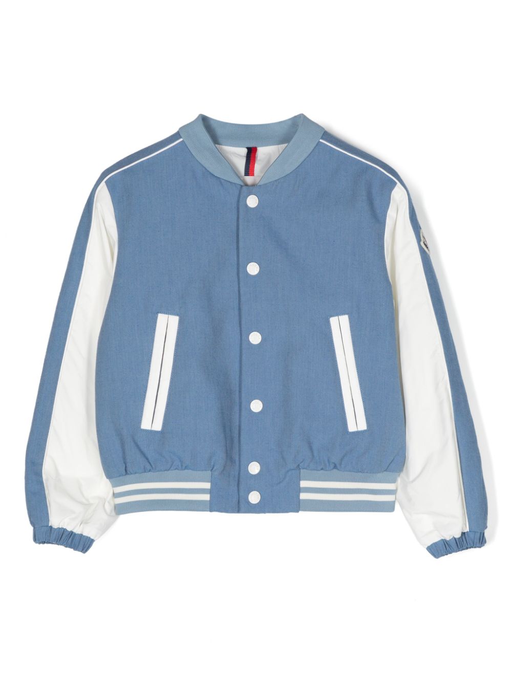 Moncler Enfant Kobby Jeans-Bomberjacke - Blau von Moncler Enfant