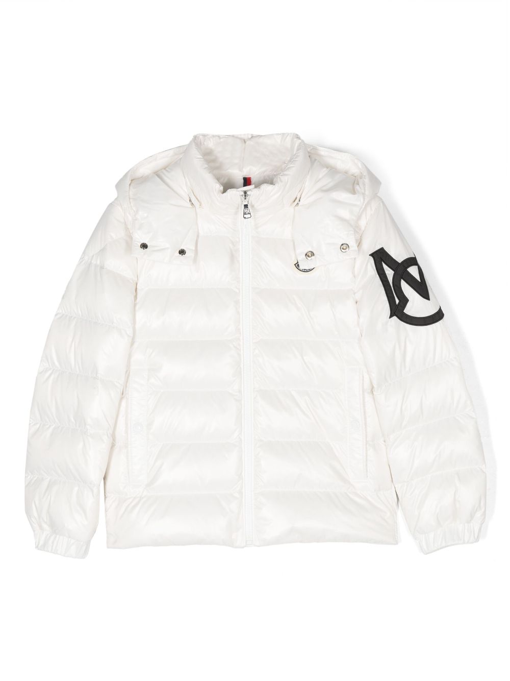 Moncler Enfant Gesteppte Saulx Jacke - Weiß von Moncler Enfant