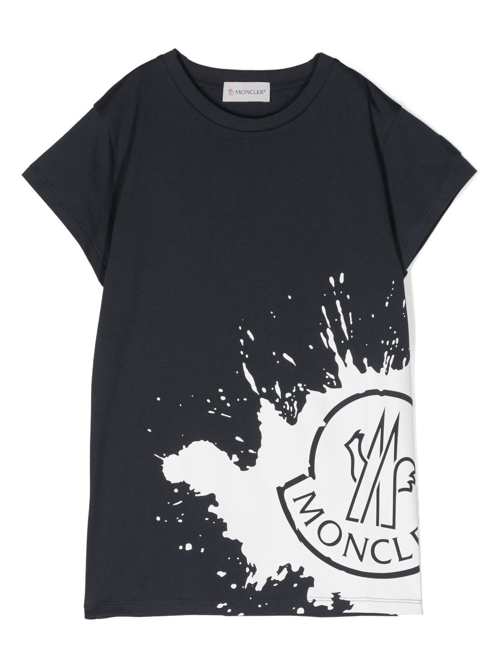 Moncler Enfant T-Shirt mit grafischem Print - Blau von Moncler Enfant