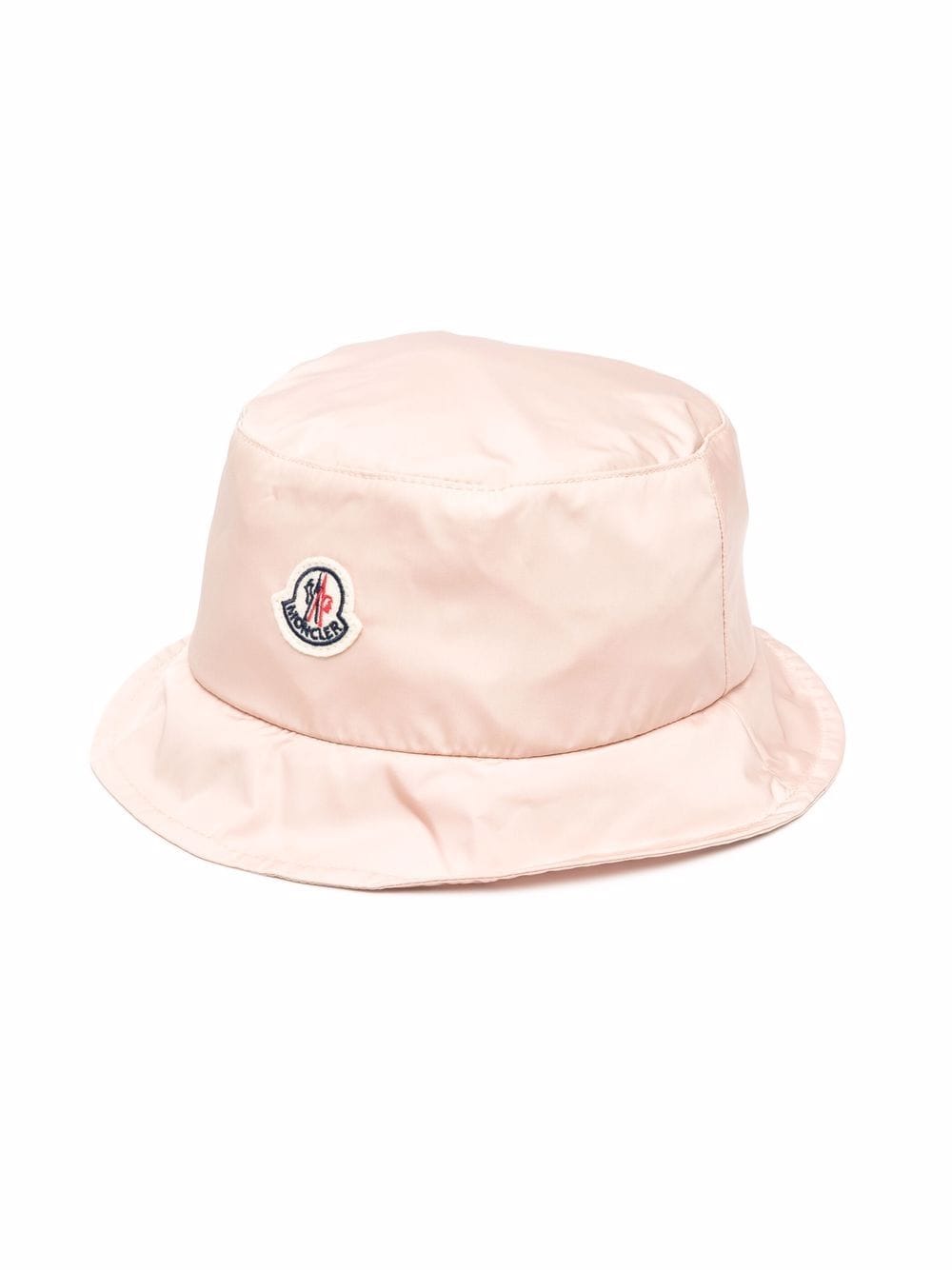 Moncler Enfant Fischerhut mit Logo-Patch - Rosa von Moncler Enfant