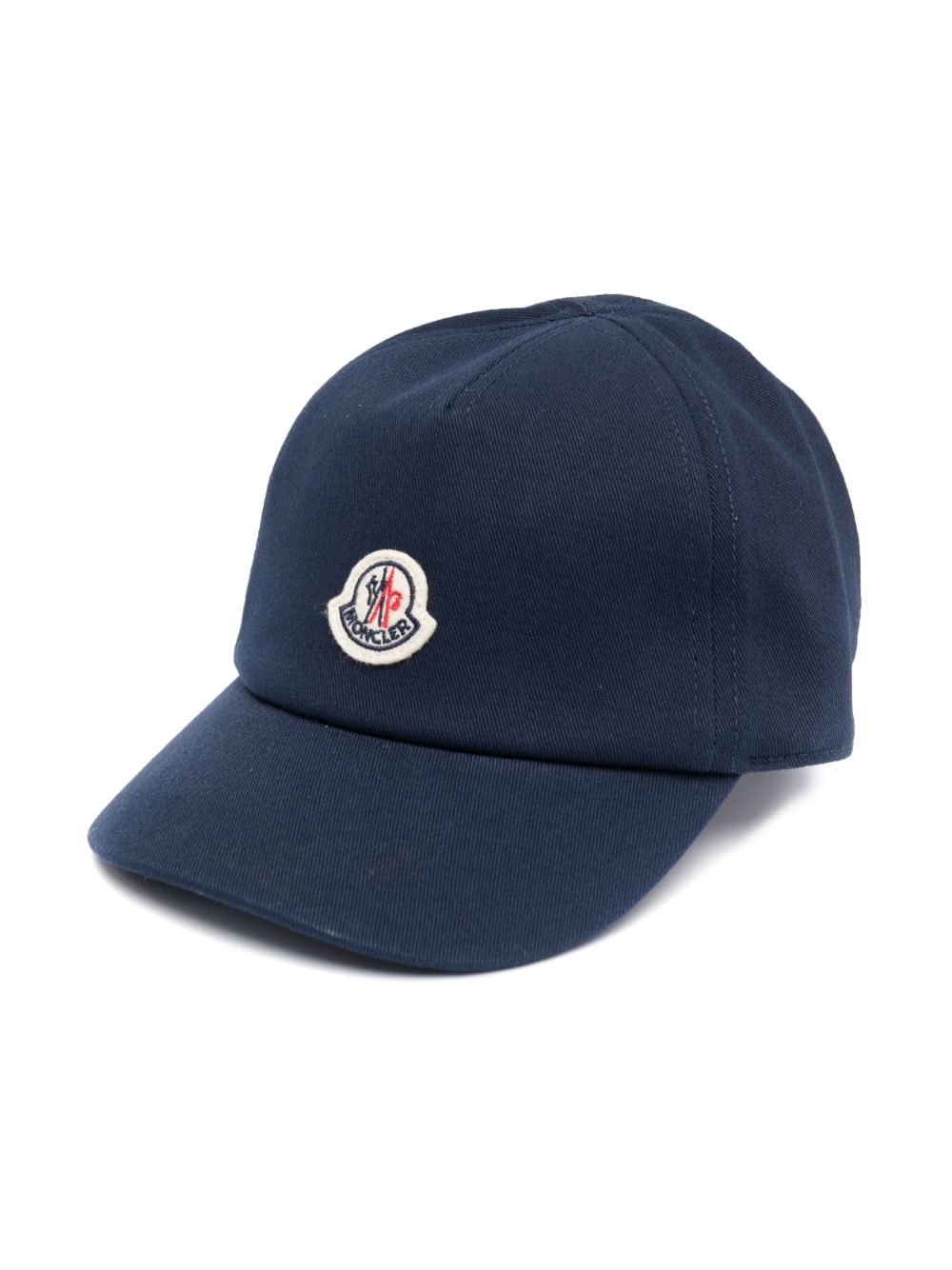 Moncler Enfant Baseballkappe mit Logo-Patch - Blau von Moncler Enfant