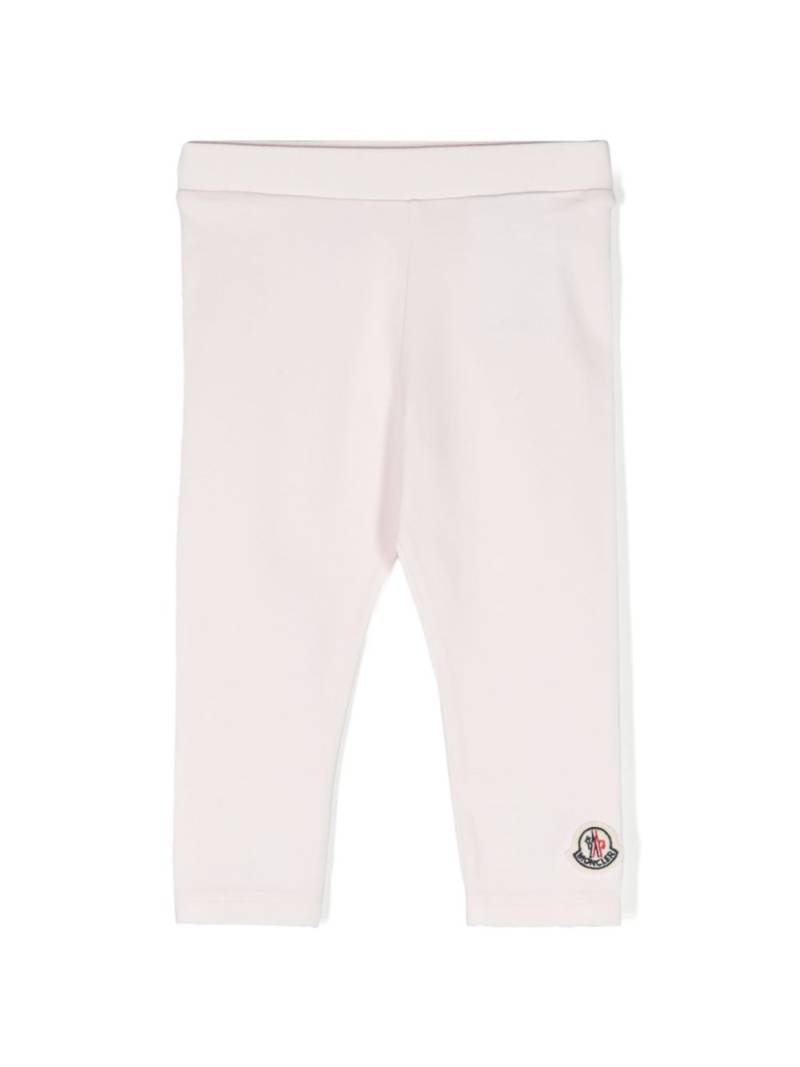 Moncler Enfant Leggings mit Stretchbund - Rosa von Moncler Enfant