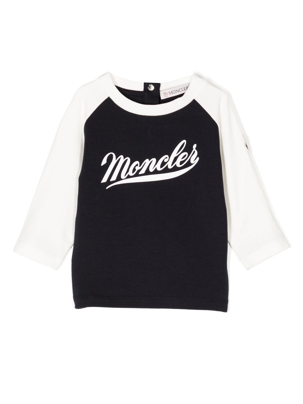 Moncler Enfant T-Shirt mit Raglanärmeln - Weiß von Moncler Enfant