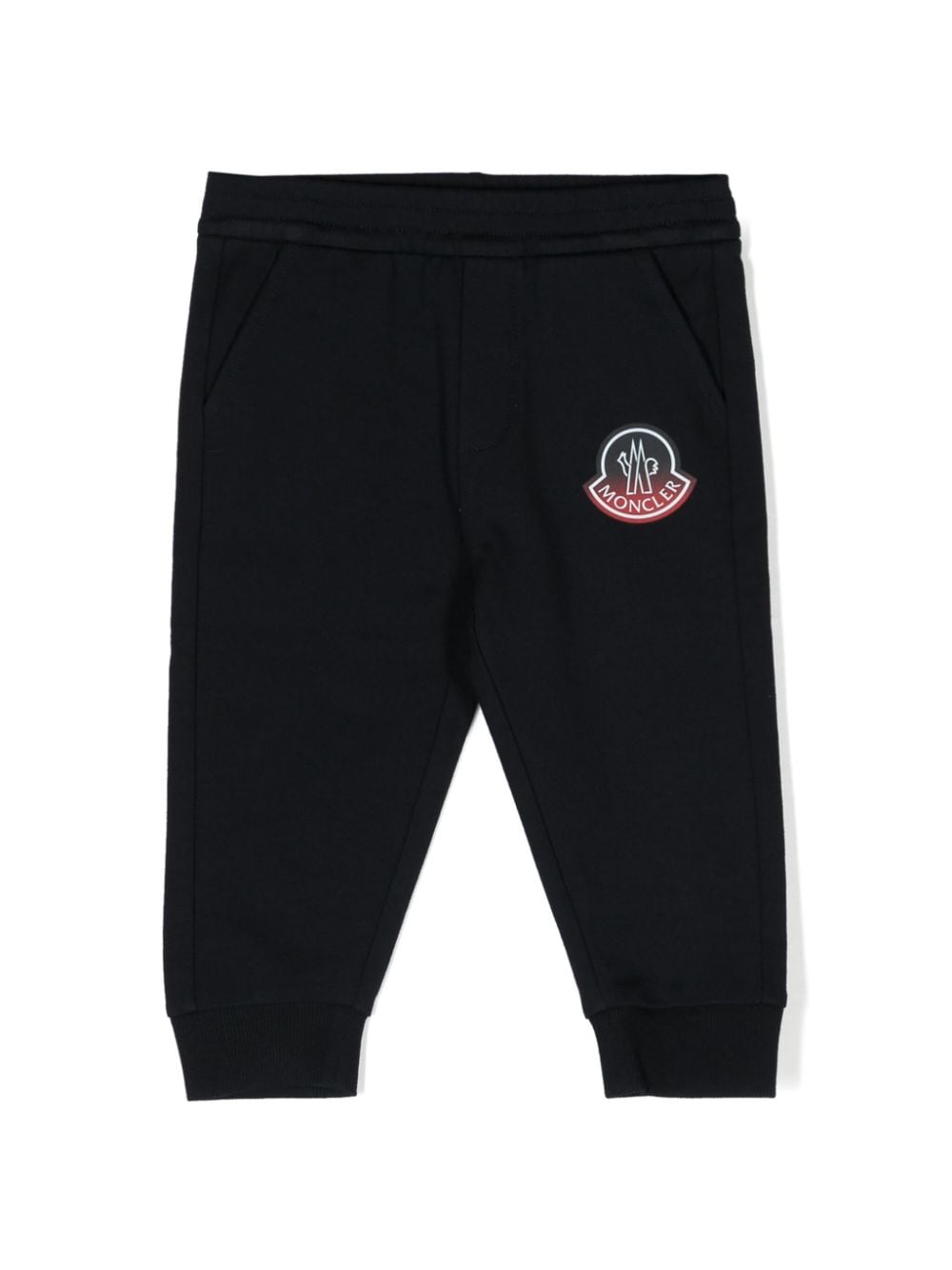 Moncler Enfant Jogginghose mit Logo-Print - Blau von Moncler Enfant