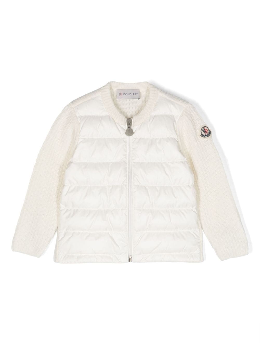 Moncler Enfant Cardigan mit gefütterten Einsätzen - Nude von Moncler Enfant