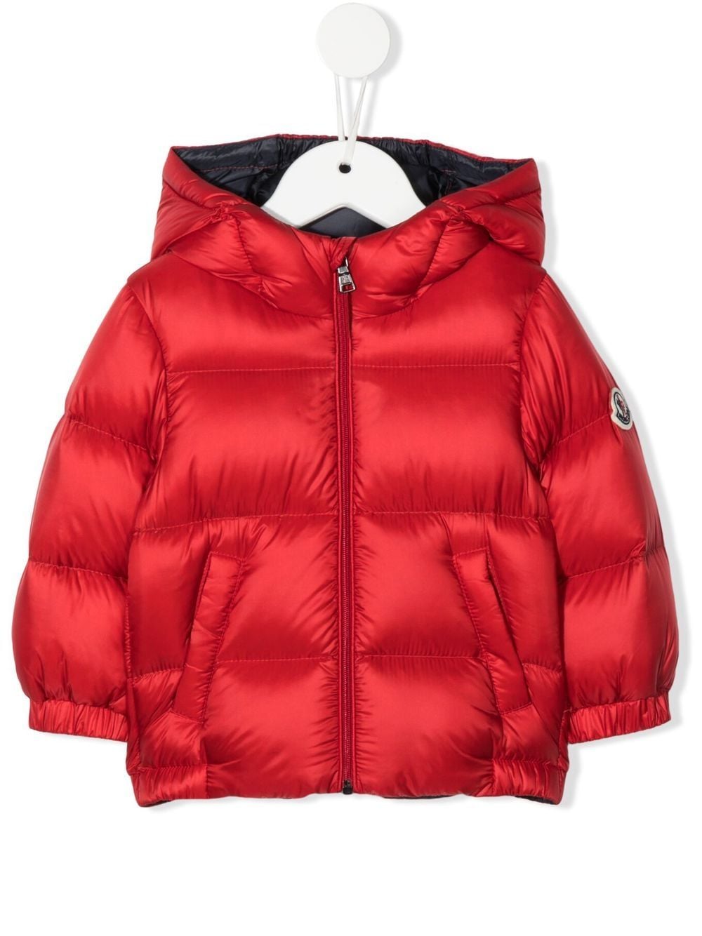 Moncler Enfant Gefütterte Jacke - Rot von Moncler Enfant